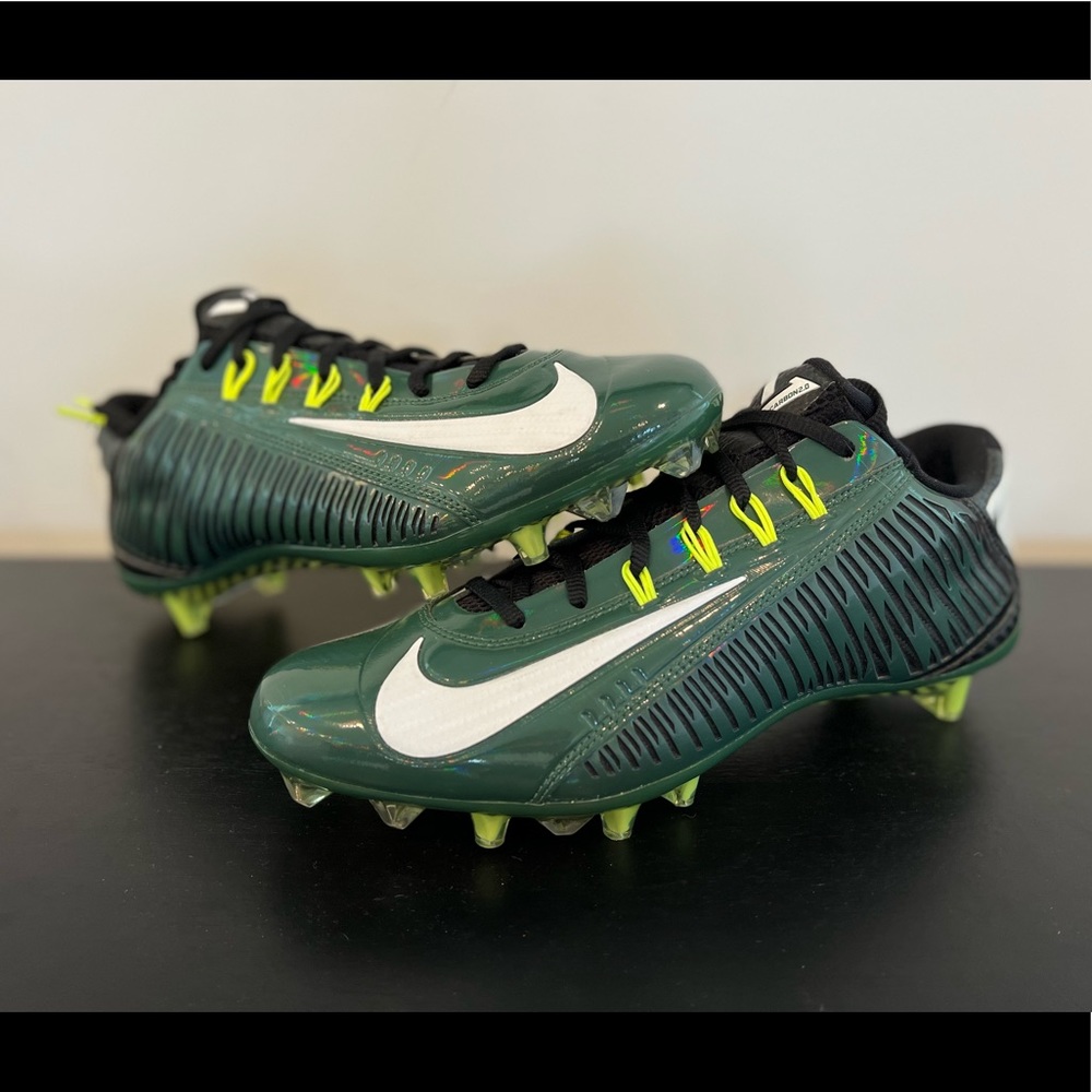 Size 10 Nike Vapor Carbon Elite 2.0 TD Football Cleats - New York Jets - NEW - Picture 1 of 8